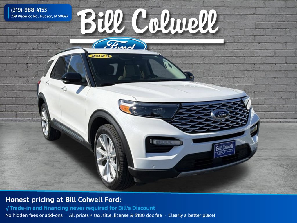 Used 2023 Ford Explorer Platinum w/ Technology Package