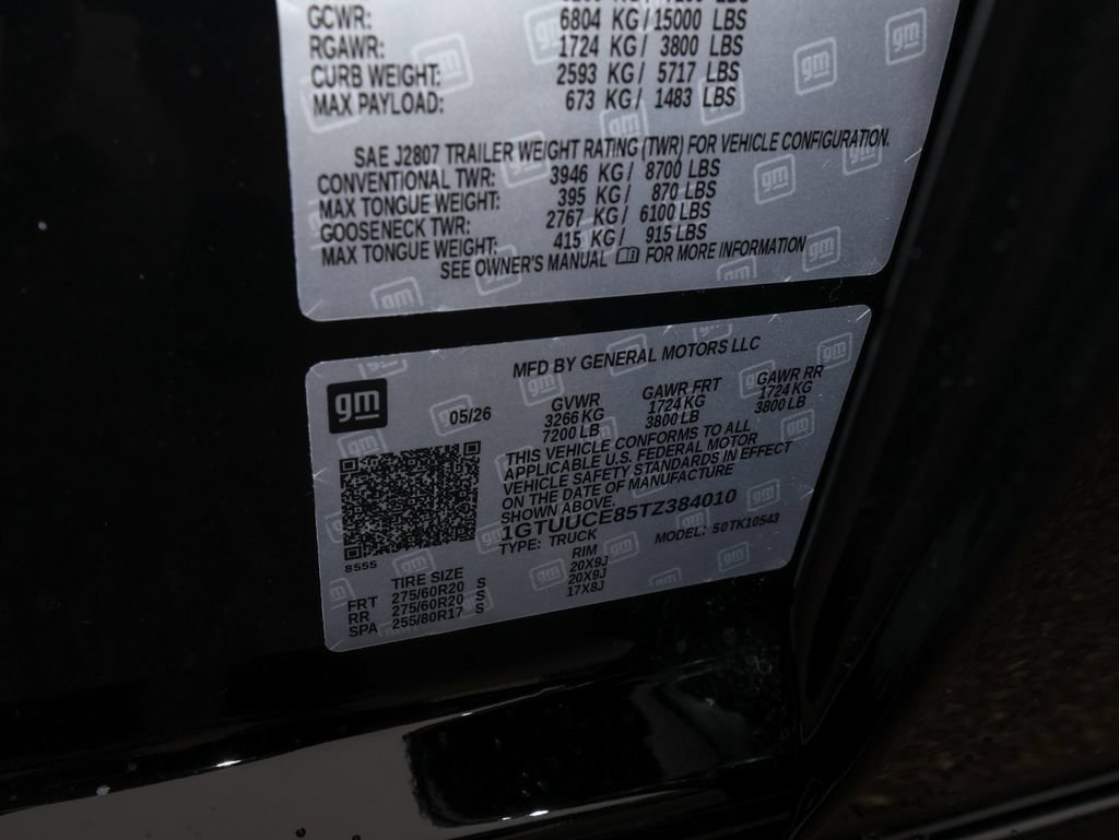 New 2026 GMC Sierra 1500 Elevation w/ Elevation Premium Package AWD/4WD image 34