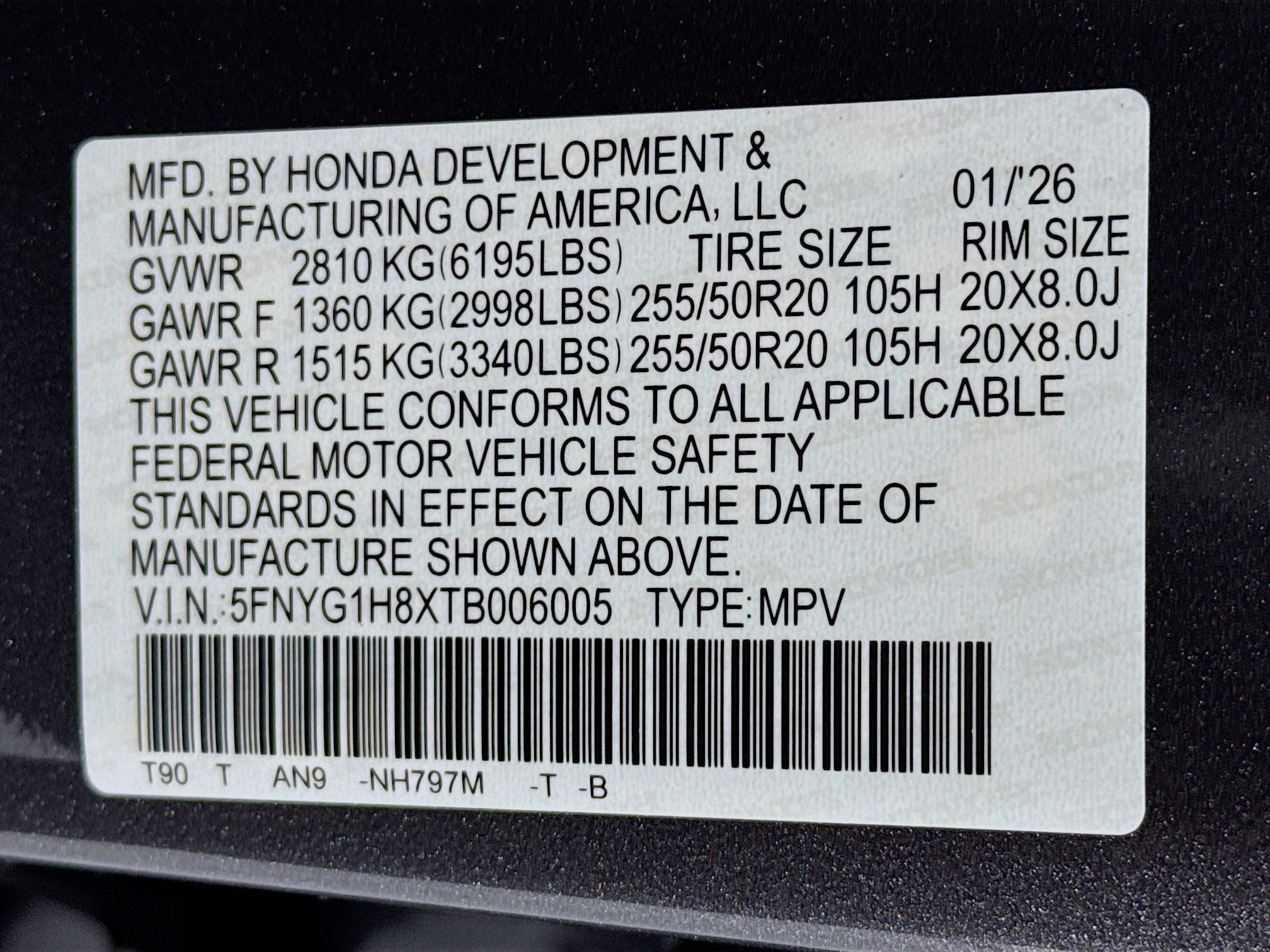 New 2026 Honda Pilot Elite image 35