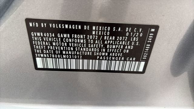 Used 2020 Volkswagen Jetta R-Line w/ R-Line Cold Weather Package FWD image 15