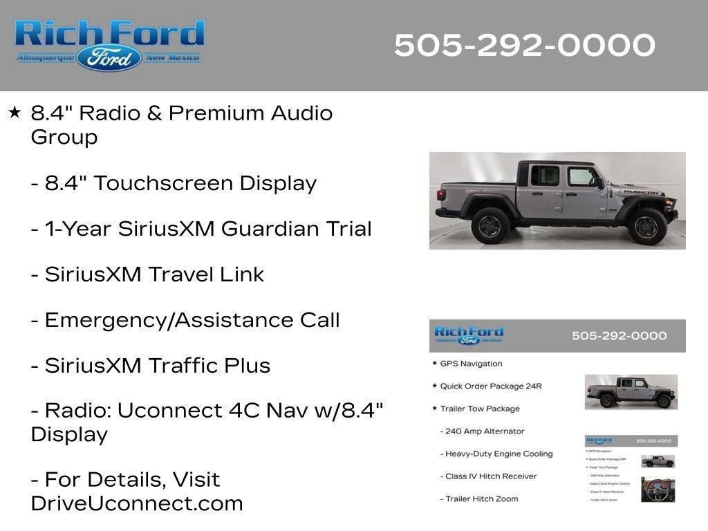 Used 2021 Jeep Gladiator Rubicon AWD/4WD image 36