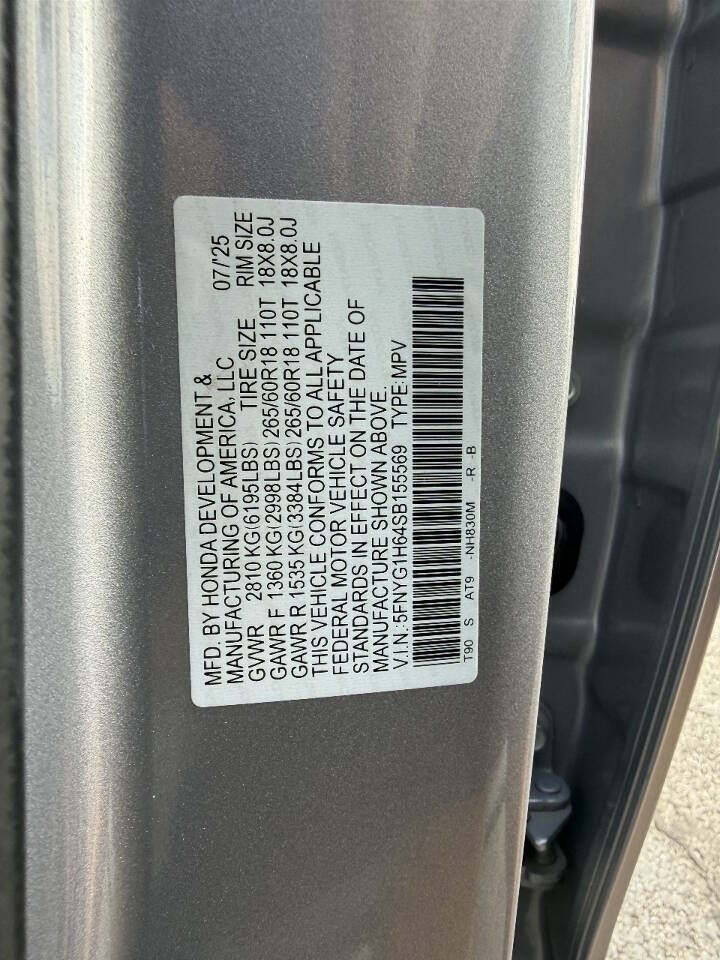 Used 2025 Honda Pilot TrailSport image 10