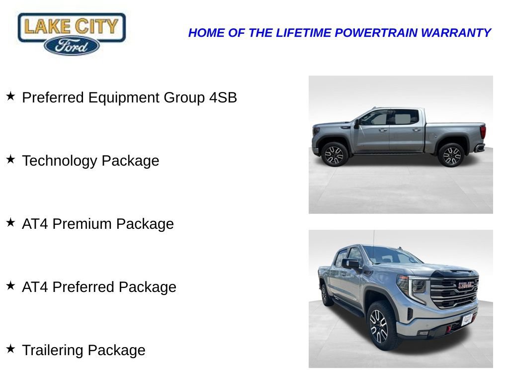 Used 2025 GMC Sierra 1500 AT4 w/ Technology Package AWD/4WD image 5