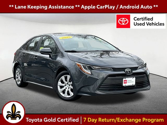 Certified 2025 Toyota Corolla LE
