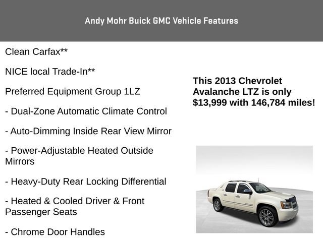 Used 2013 Chevrolet Avalanche LTZ RWD image 4