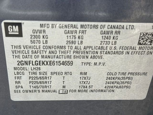 Used 2014 Chevrolet Equinox LT w/ Power Convenience Package image 29