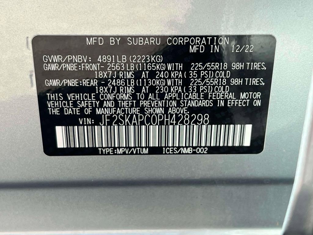 Used 2023 Subaru Forester Limited image 15