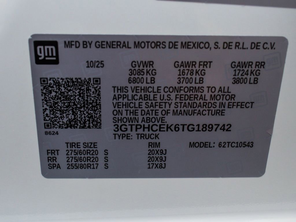 Used 2026 GMC Sierra 1500 Elevation w/ Elevation Select Package RWD image 14