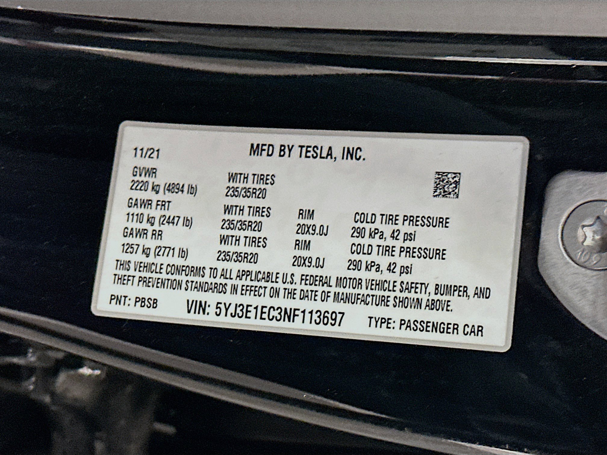 Used 2022 Tesla Model 3 Performance image 12