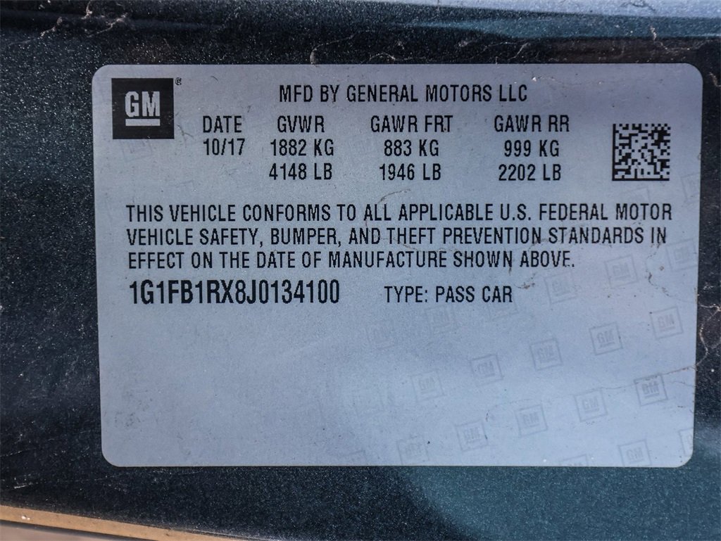 Used 2018 Chevrolet Camaro LT w/ RS Package image 29