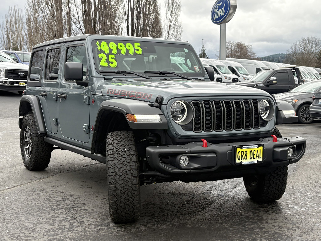Used 2025 Jeep Wrangler Unlimited Rubicon w/ Steel Bumper Group image 3