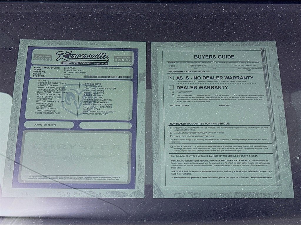 Used 2017 Ford F250 Lariat w/ FX4 Off-Road Package image 38