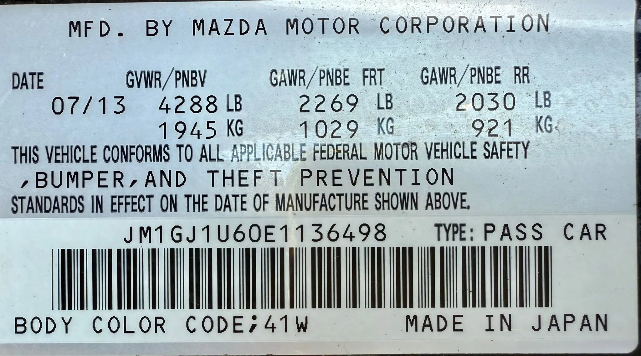 Used 2014 MAZDA MAZDA6 Sport image 26