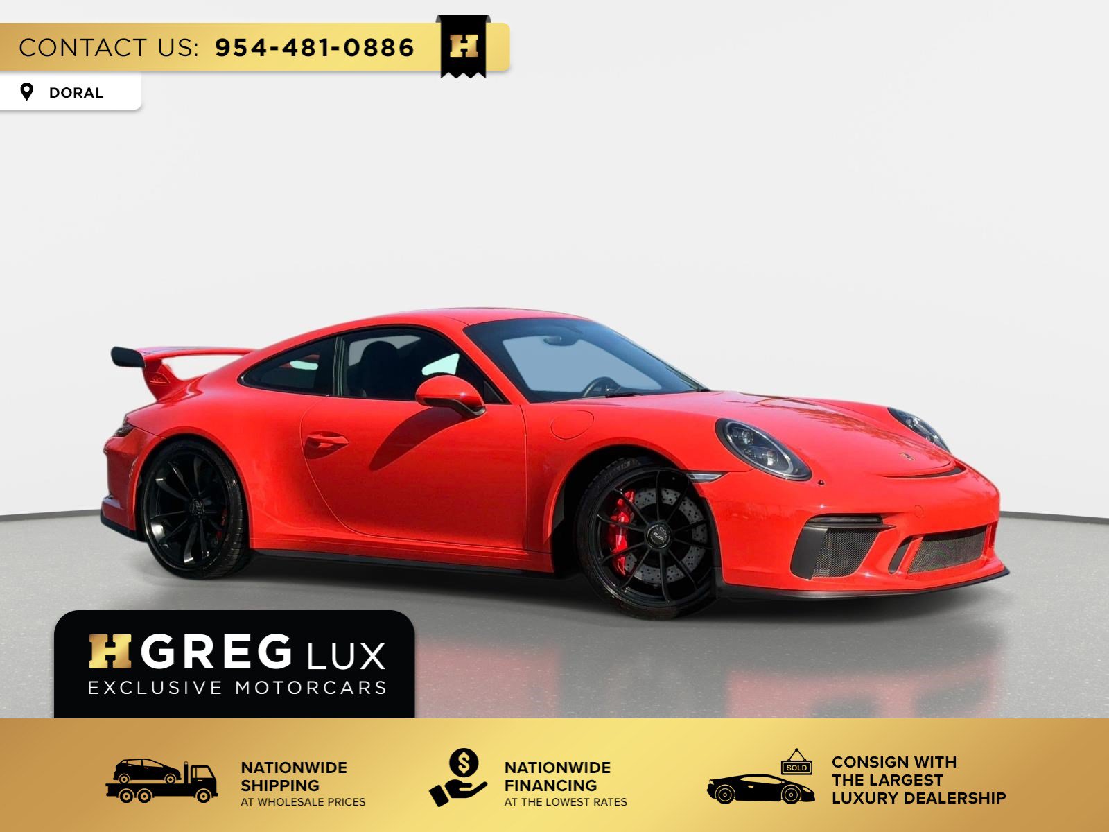 Used 2018 Porsche 911 GT3