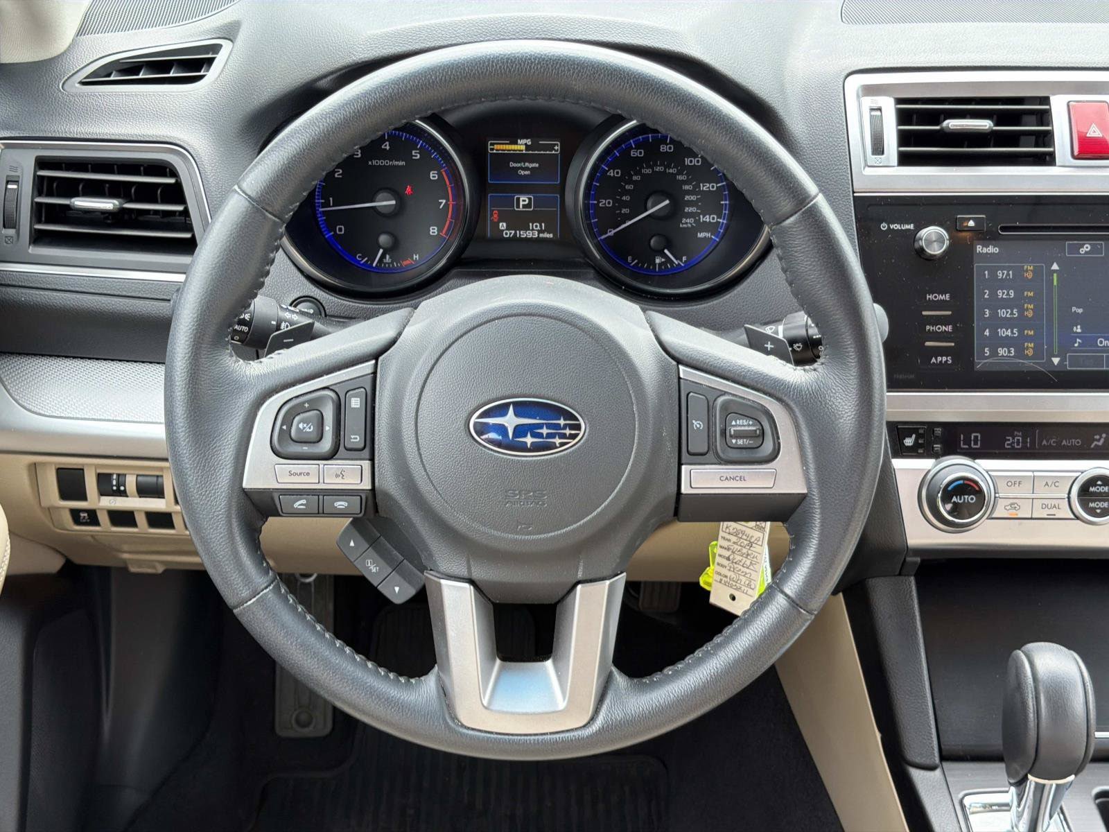 Used 2017 Subaru Outback 2.5i Premium AWD/4WD image 24