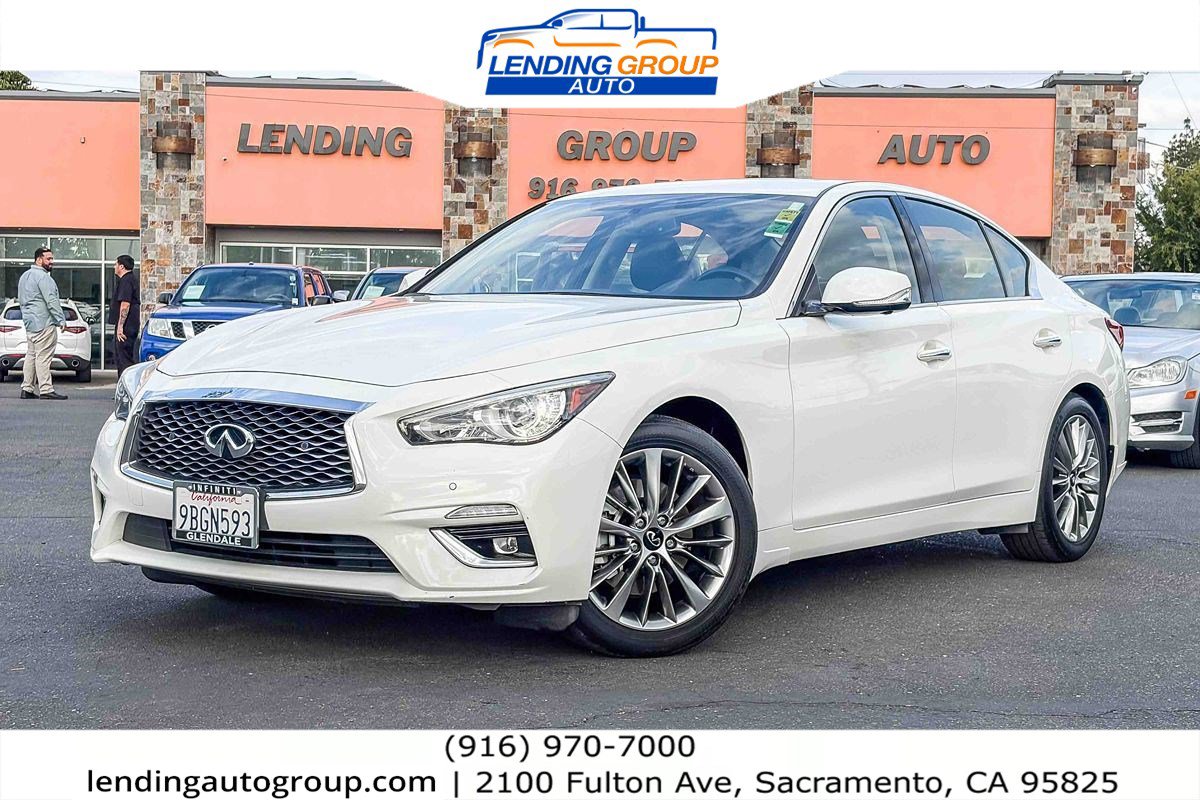 Used 2022 INFINITI Q50 Luxe w/ Cargo Package AWD/4WD image 1