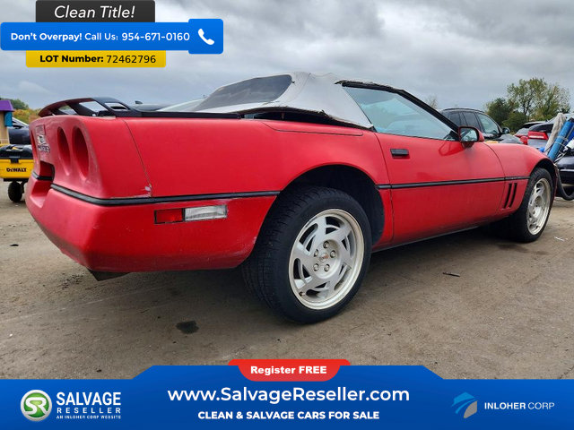 Used 1990 Chevrolet Corvette Coupe RWD image 4