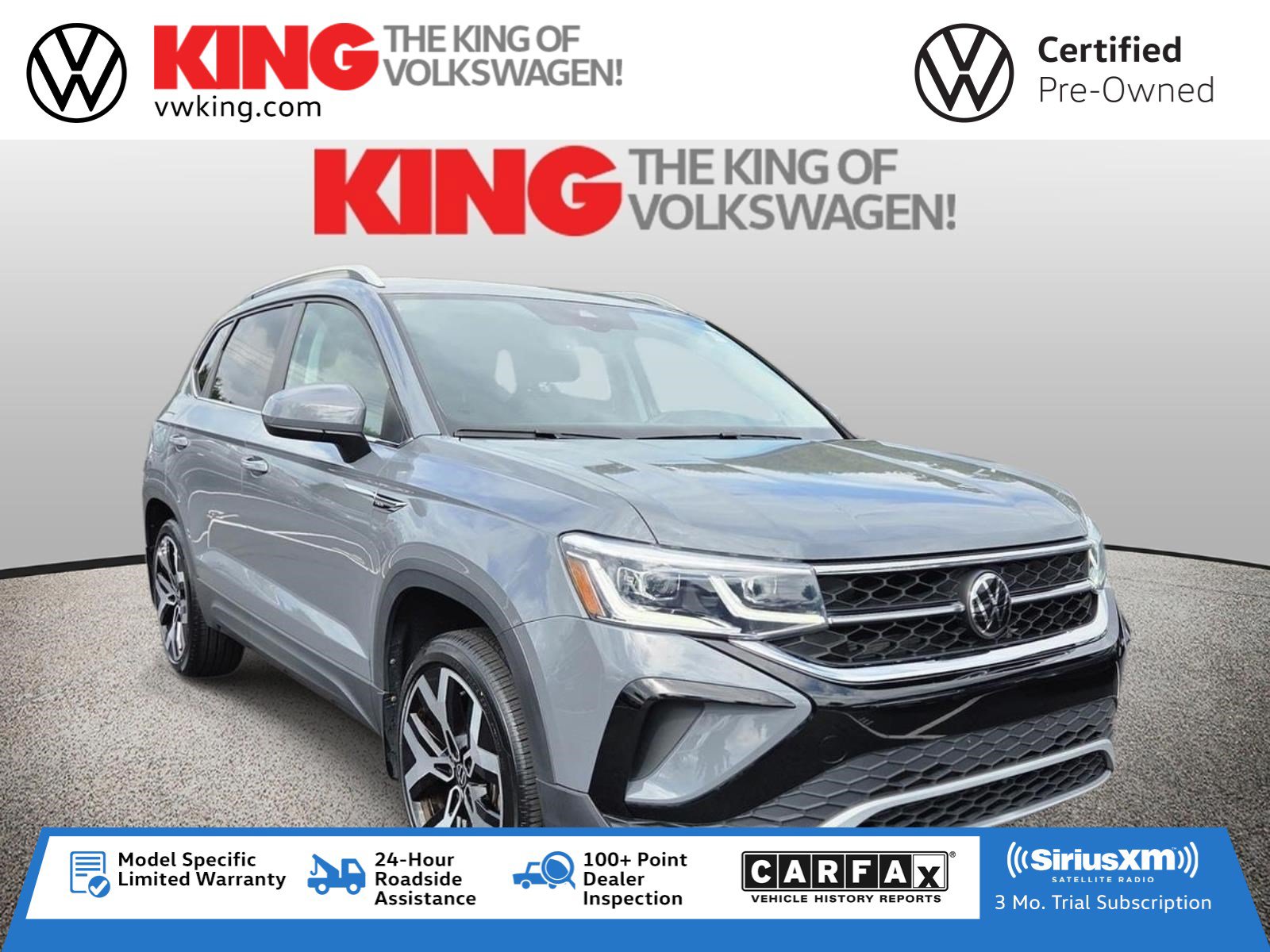 Certified 2023 Volkswagen Taos SEL