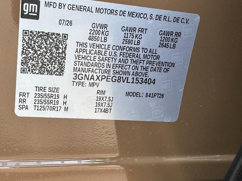 New 2027 Chevrolet Equinox LT w/ Convenience Package II AWD/4WD image 17