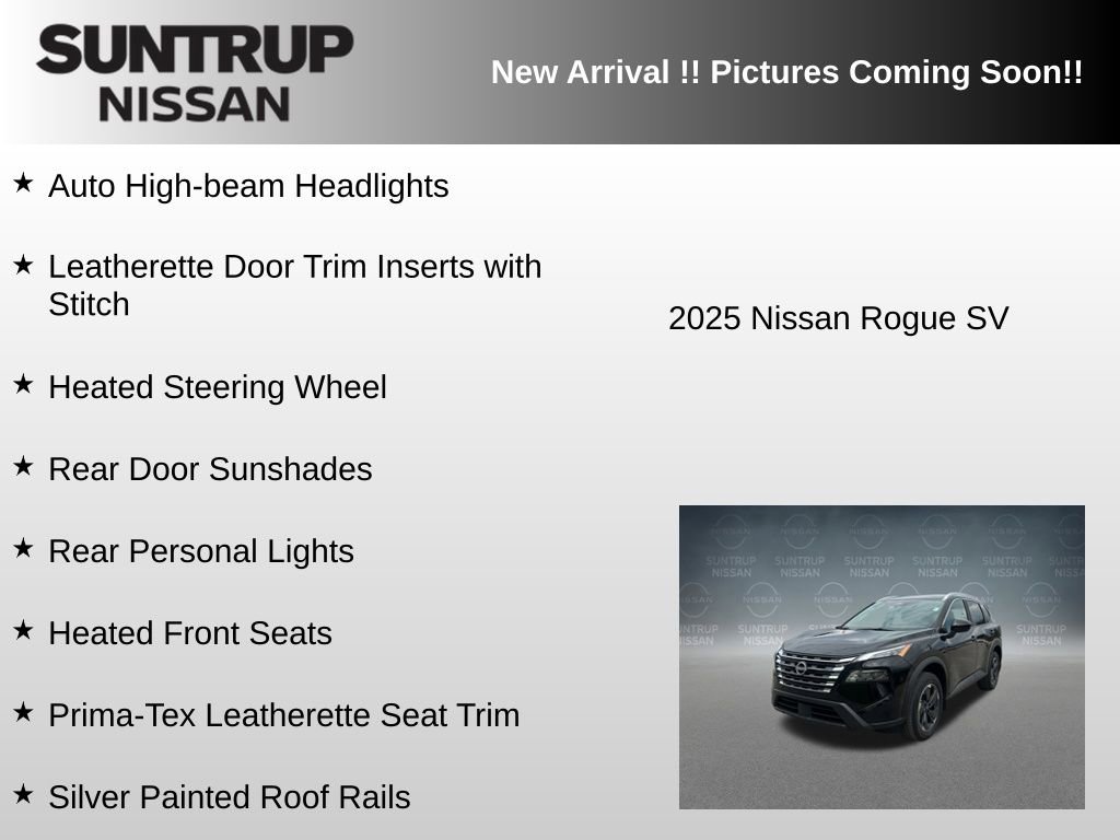 Used 2025 Nissan Rogue SV w/ SV Premium Package FWD image 12