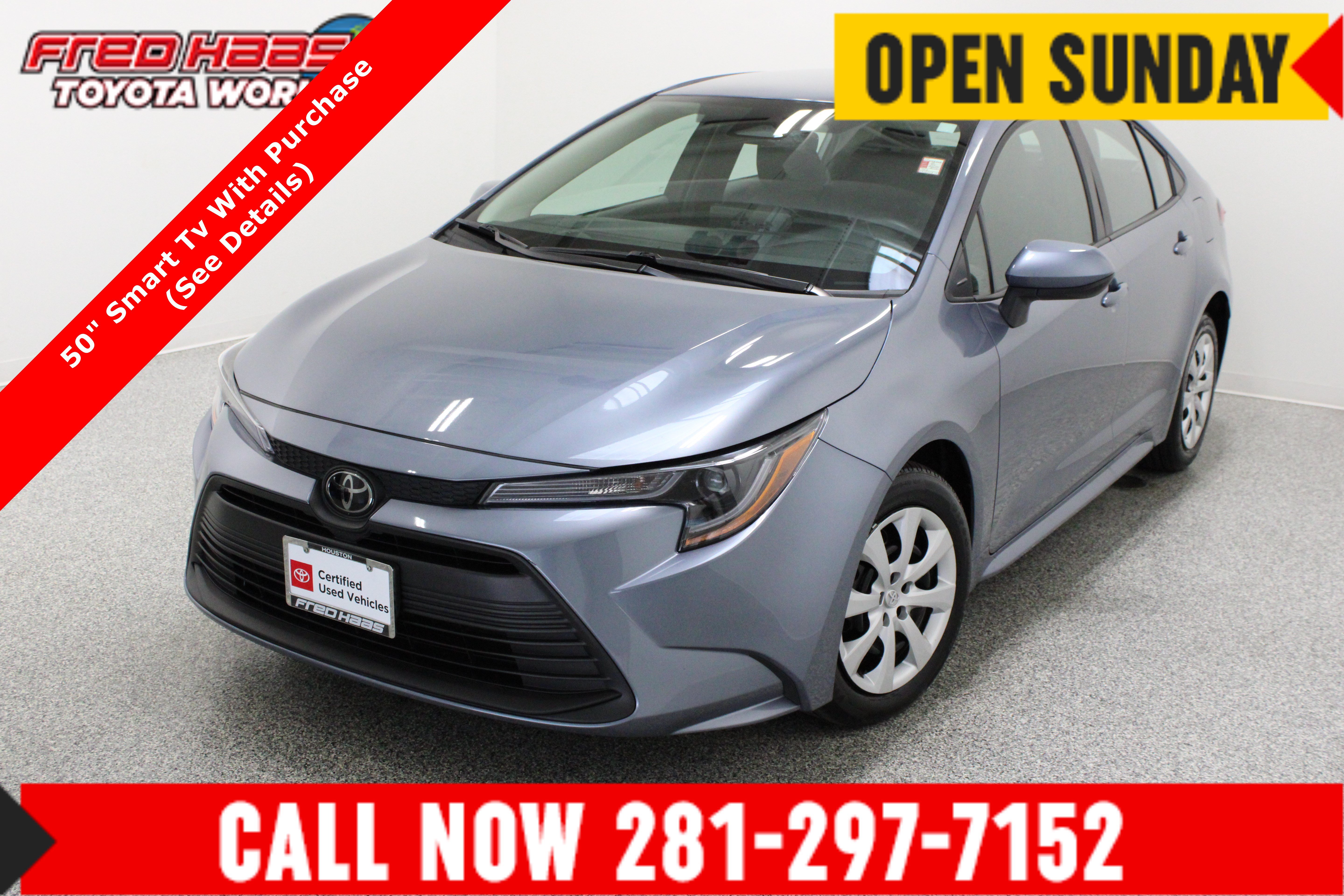 Certified 2026 Toyota Corolla LE FWD image 1