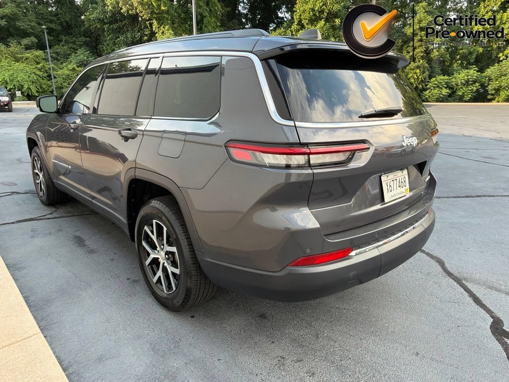 Certified 2025 Jeep Grand Cherokee L Limited w/ Trailer Tow Package RWD image 10