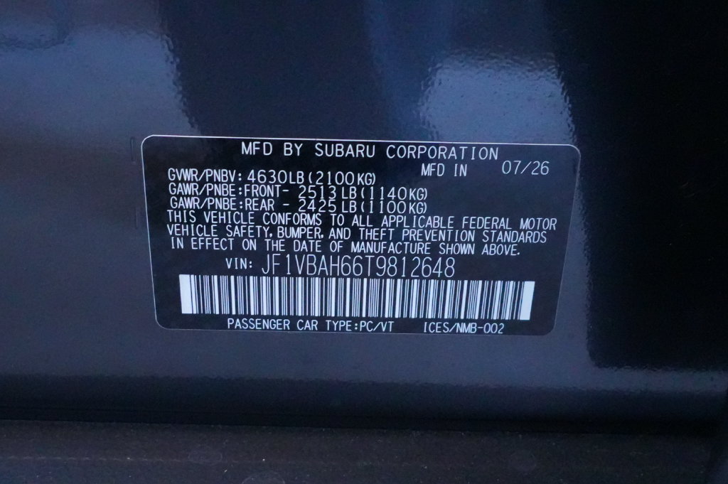 New 2026 Subaru WRX Premium AWD/4WD image 33