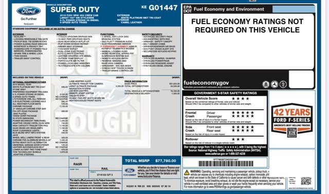 Used 2019 Ford F250 Lariat w/ Lariat Ultimate Package AWD/4WD image 24