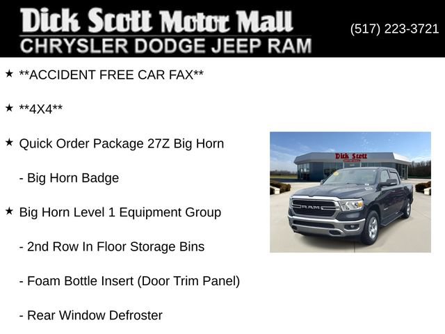 Used 2021 RAM 1500 Big Horn AWD/4WD image 9