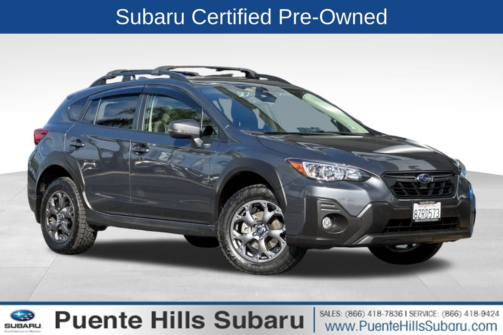 Certified 2021 Subaru Crosstrek 2.5i Sport w/ Moonroof Package