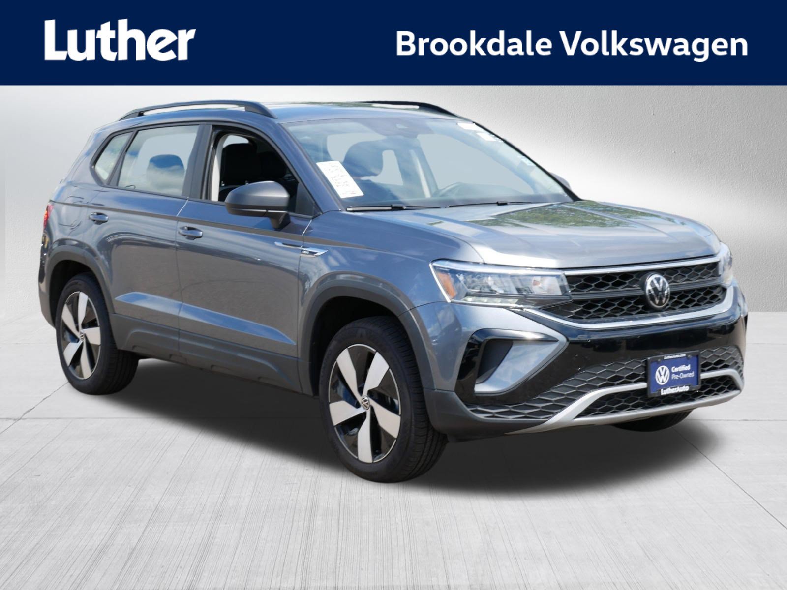 Certified 2023 Volkswagen Taos S w/ Driver Assistance Package AWD/4WD image 1
