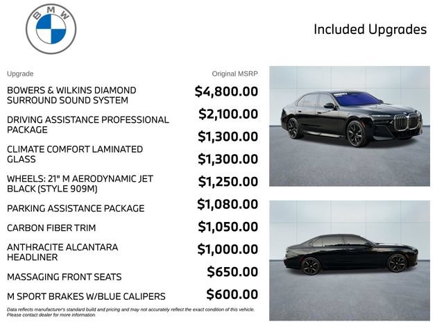 Used 2023 BMW i7 xDrive60 AWD/4WD image 3