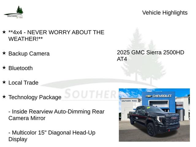 Used 2025 GMC Sierra 2500 AT4 w/ AT4 Premium Plus Package image 8