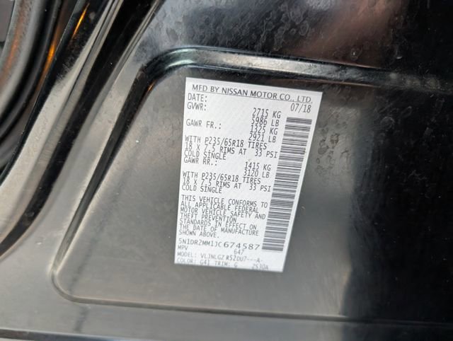 Used 2018 Nissan Pathfinder SL image 38