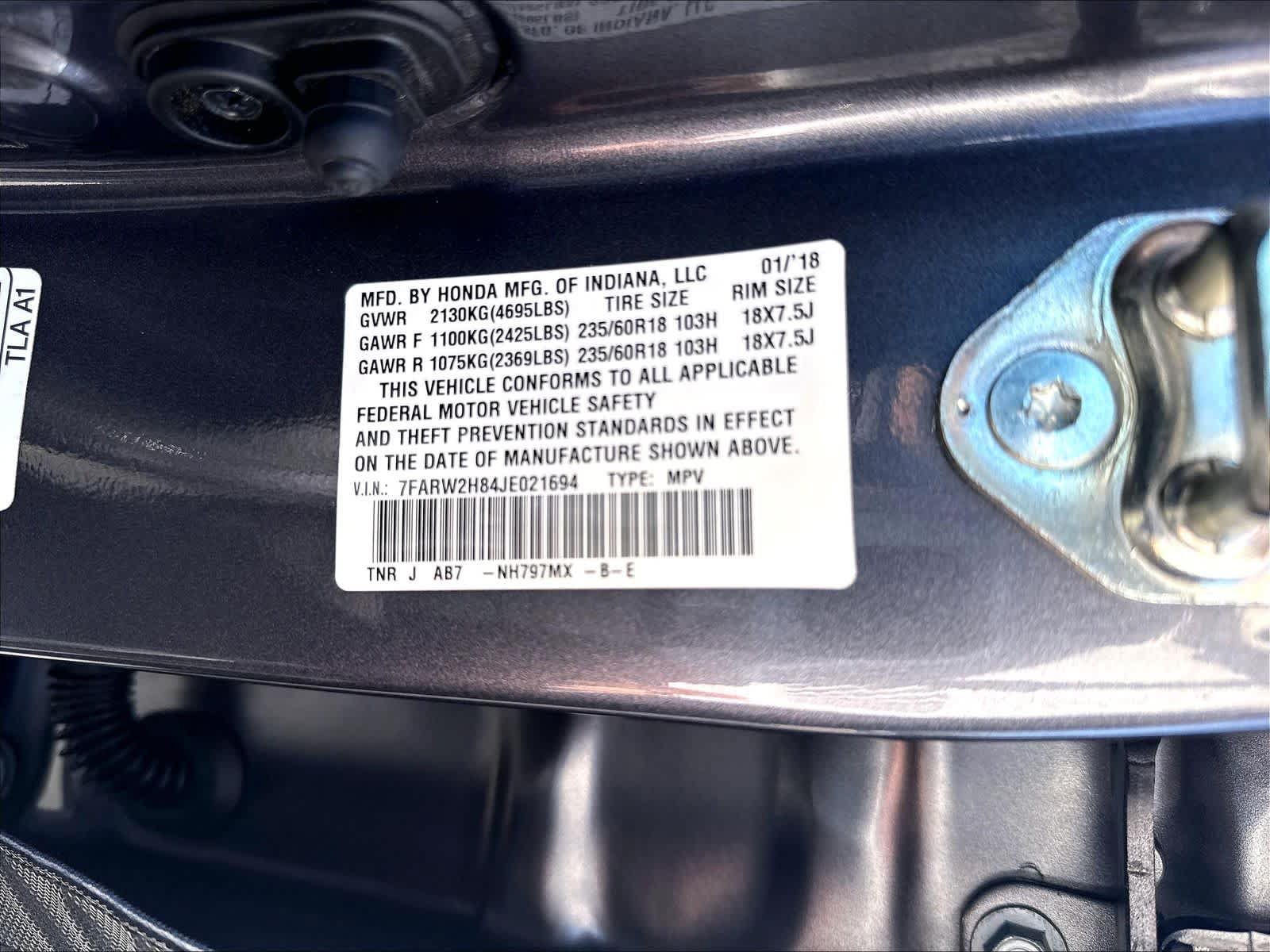 Used 2018 Honda CR-V EX-L image 21