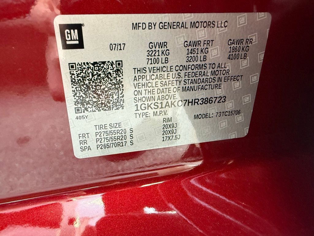 Used 2017 GMC Yukon SLE w/ SLE Value Package image 36