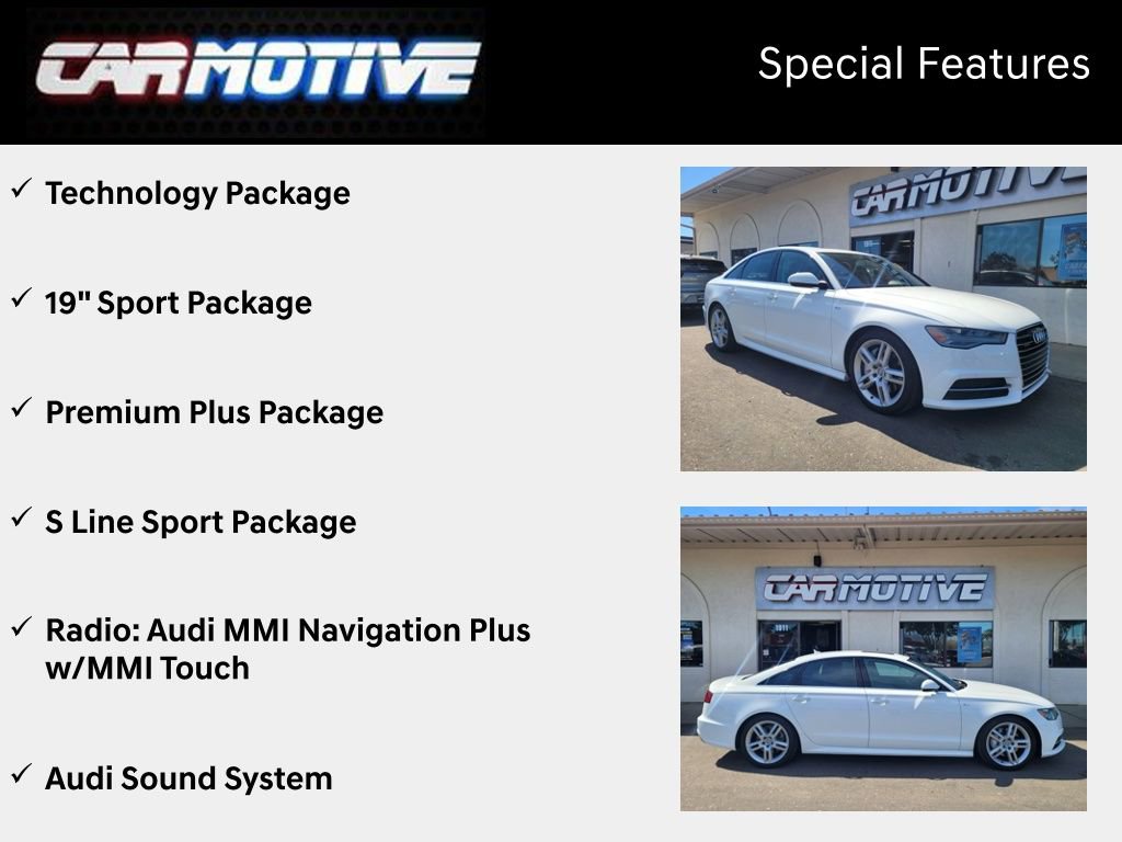 Used 2016 Audi A6 2.0T Premium Plus w/ Premium Plus Package image 5