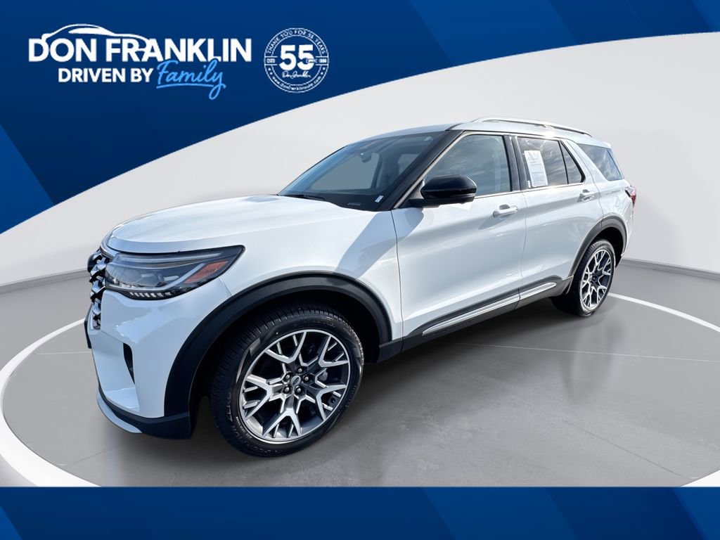 Used 2025 Ford Explorer Platinum w/ Ultimate Package