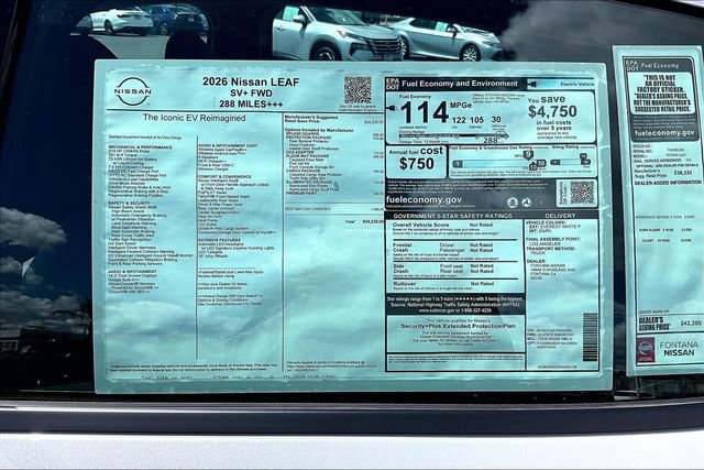New 2026 Nissan Leaf SV+ image 13