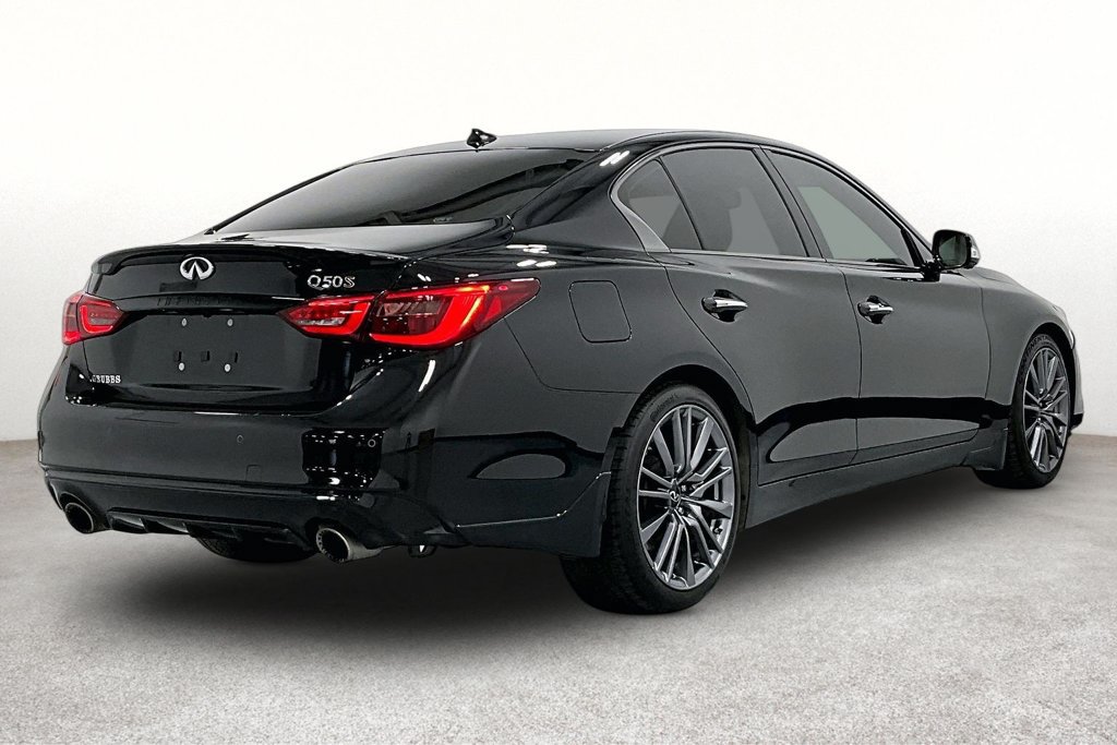 Used 2023 INFINITI Q50 Red Sport 400 RWD image 2