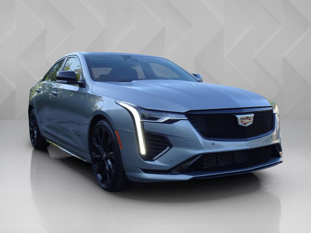 Certified 2024 Cadillac CT4 V w/ LPO, ONYX Package AWD/4WD image 6