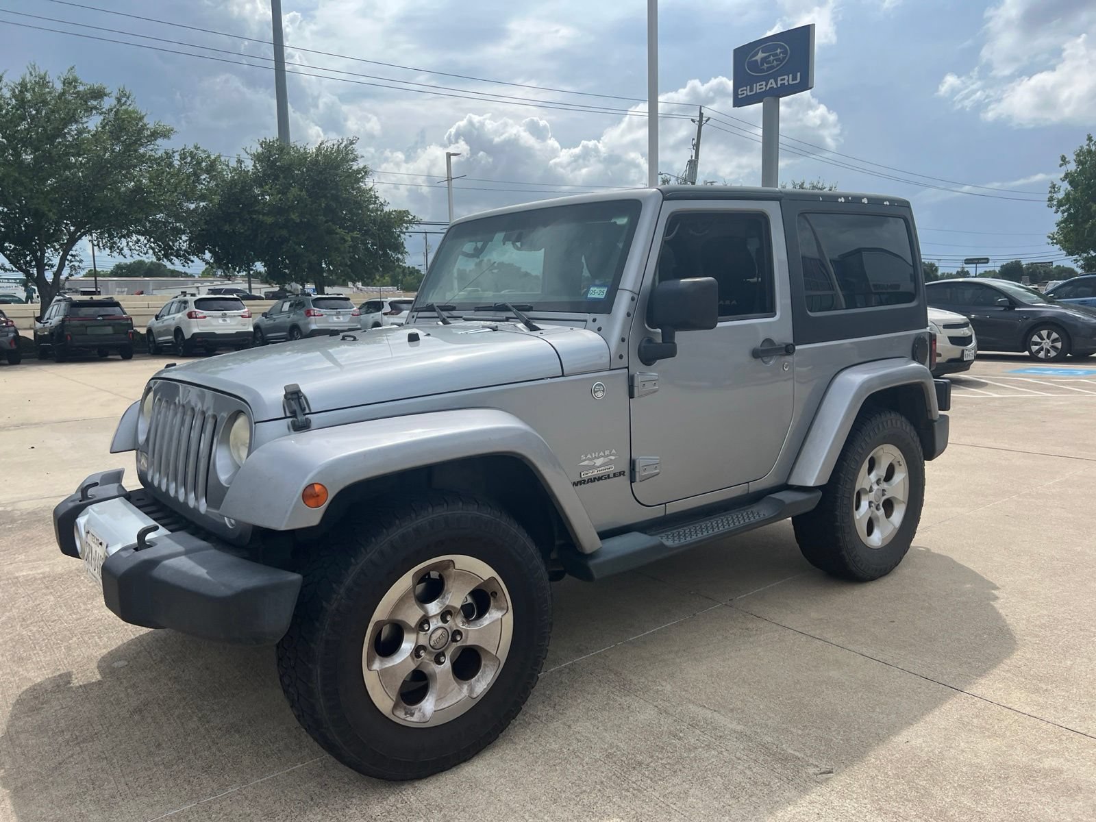 Used 2014 Jeep Wrangler Sahara w/ Connectivity Group AWD/4WD image 1