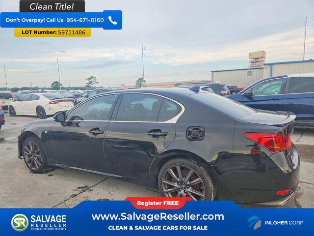 Used 2015 Lexus GS 350 w/ F Sport Package RWD image 3