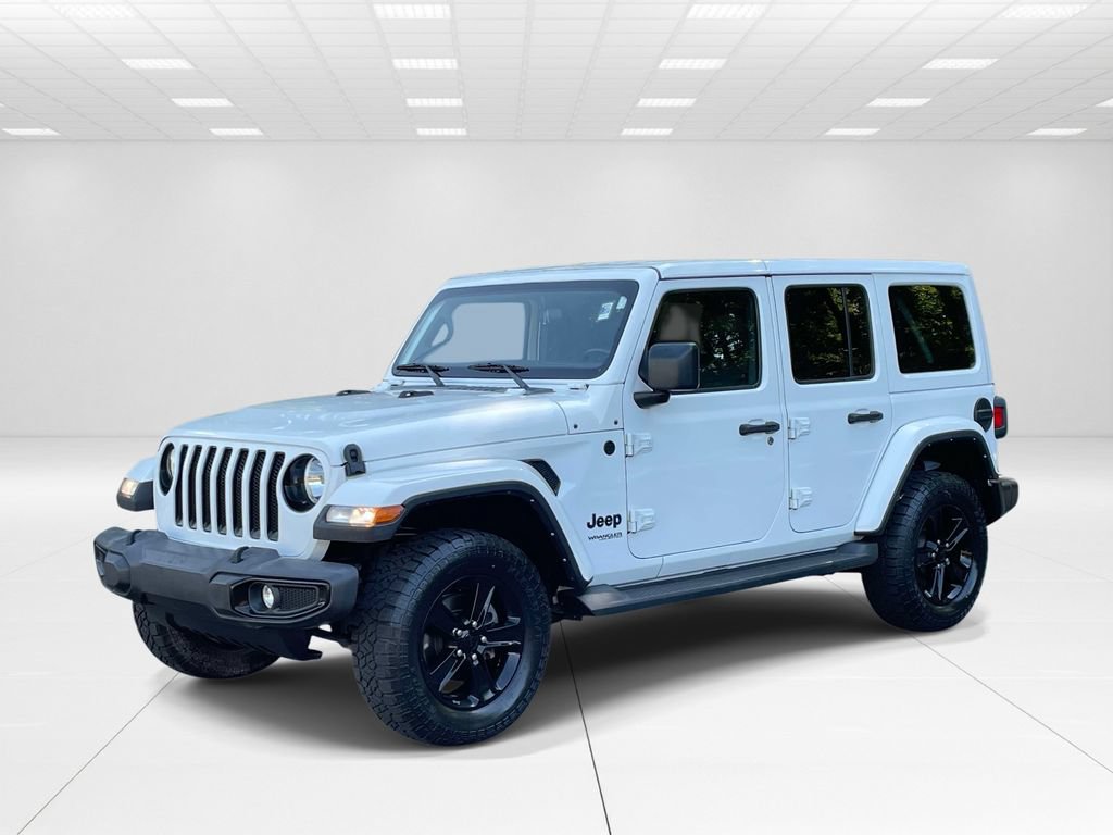 Used 2021 Jeep Wrangler Unlimited Sahara AWD/4WD image 3