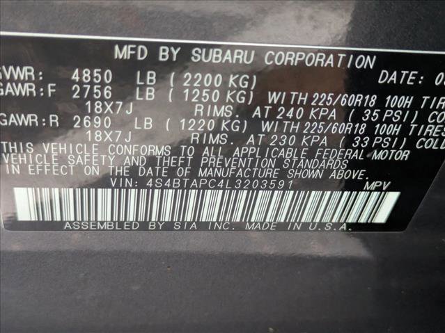 Used 2020 Subaru Outback Touring AWD/4WD image 24