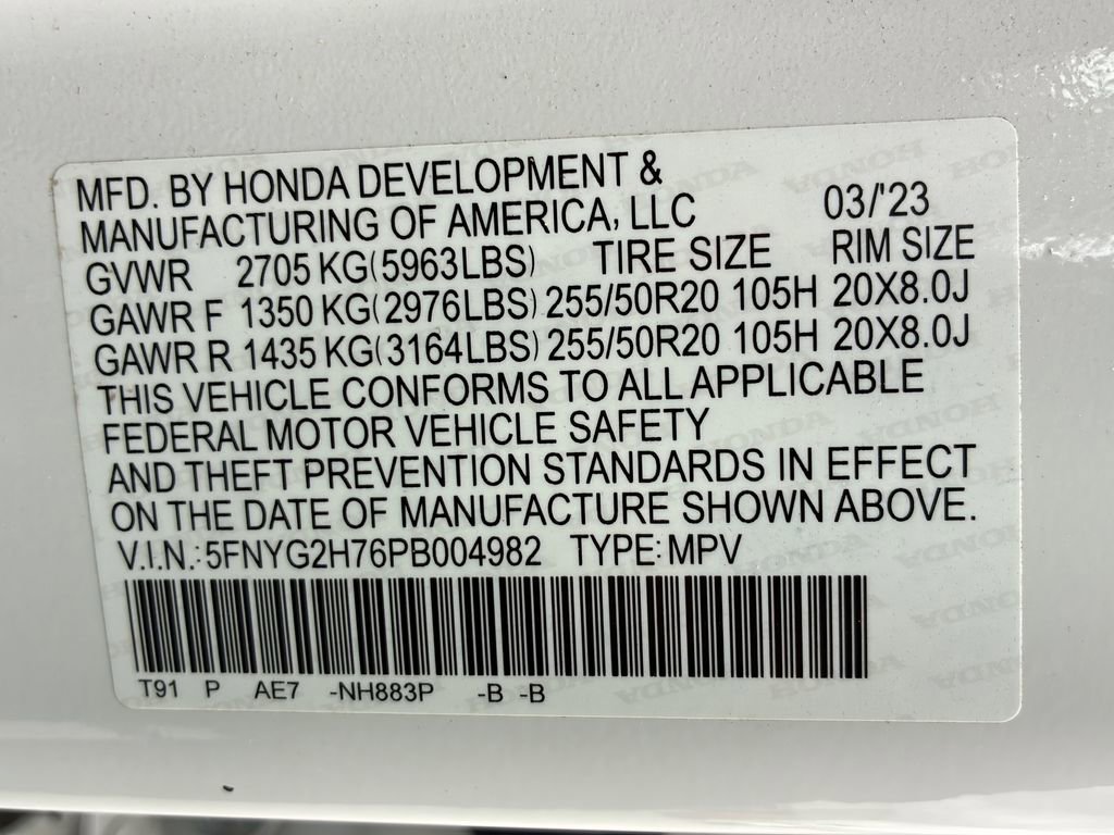 Used 2023 Honda Pilot Touring image 40