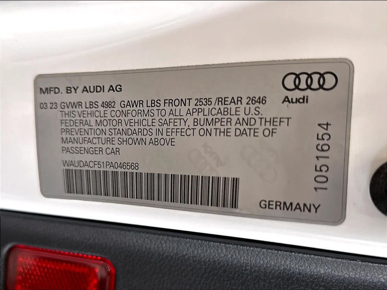 Used 2023 Audi A5 2.0T Premium w/ Convenience Package AWD/4WD image 35