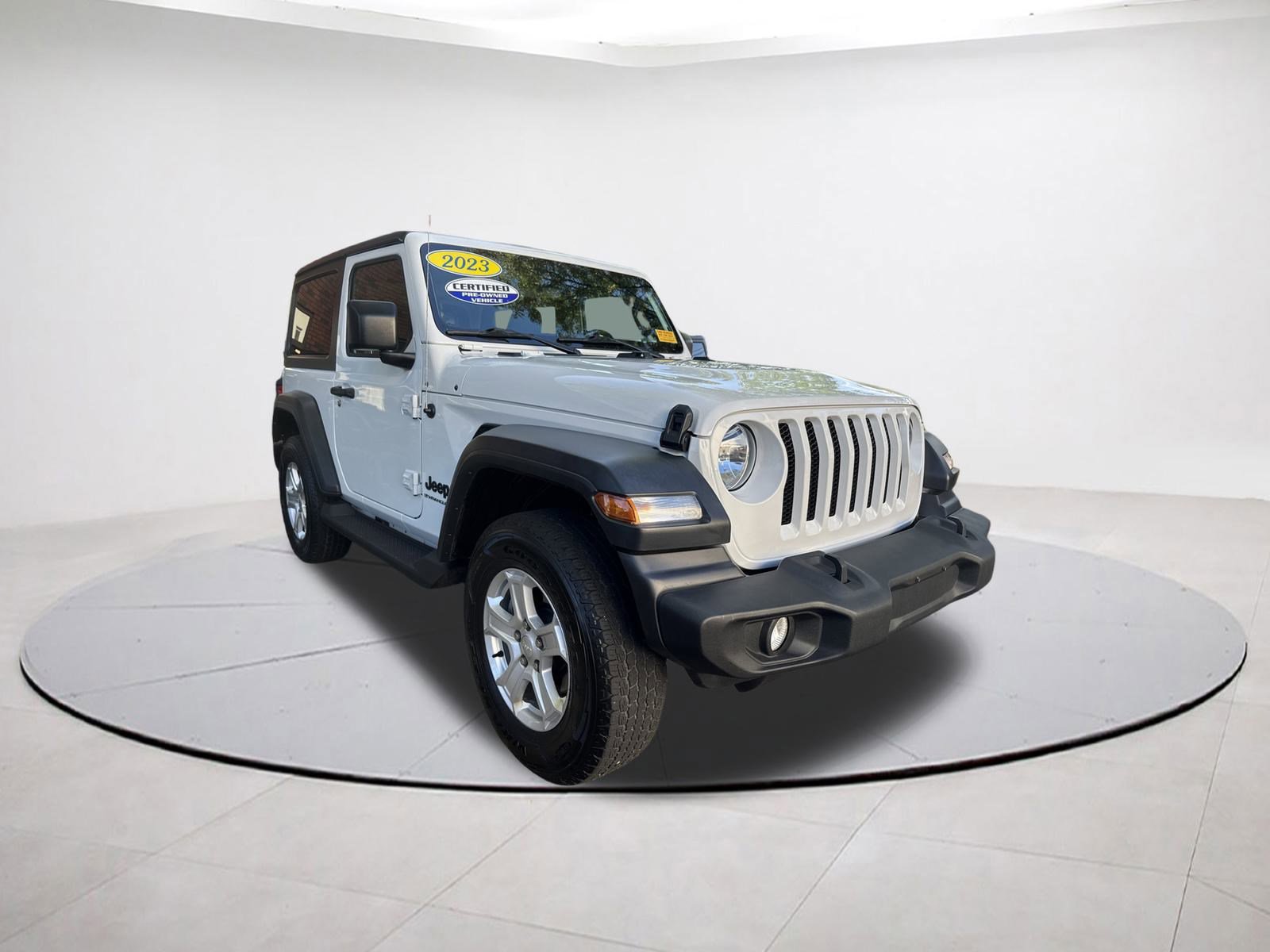 Certified 2023 Jeep Wrangler Sport S
