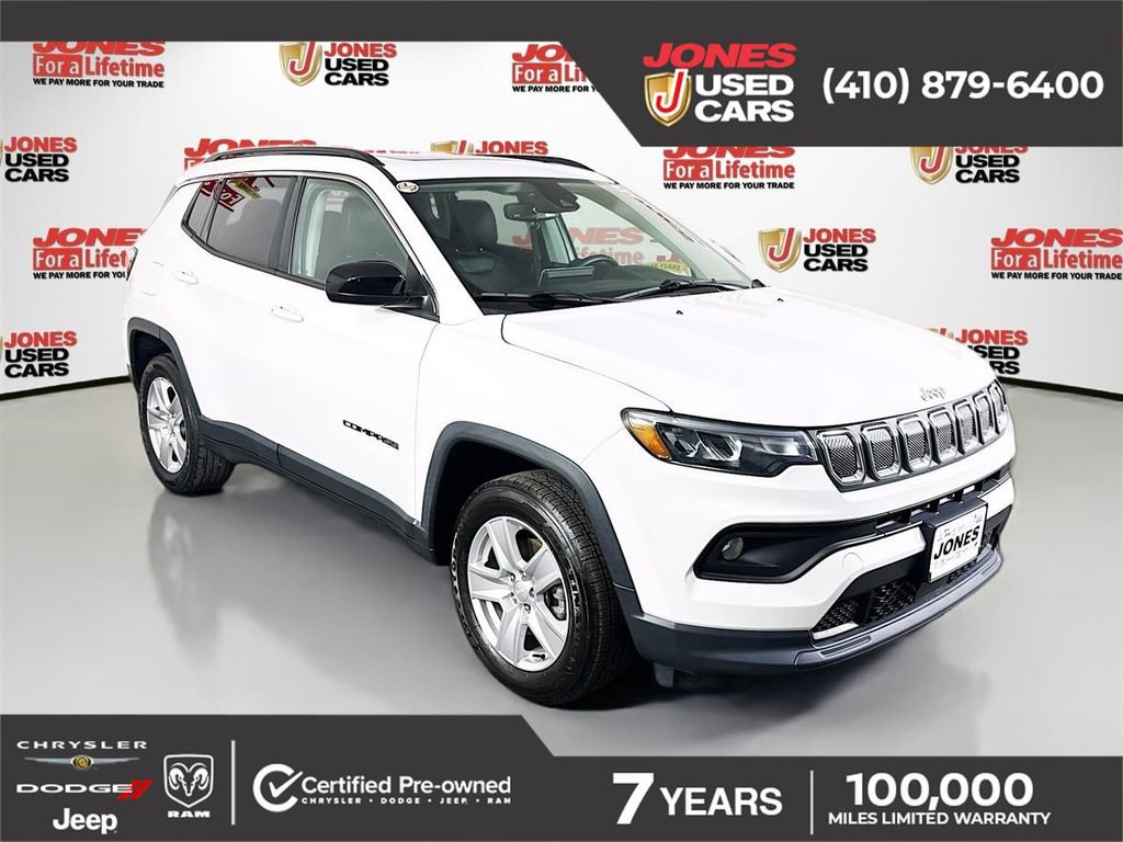 Used 2022 Jeep Compass Latitude w/ Sun and Sound Group image 1