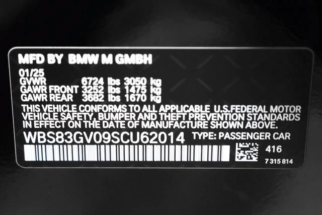 Used 2025 BMW M5 Touring w/ M Driver's Package AWD/4WD image 62